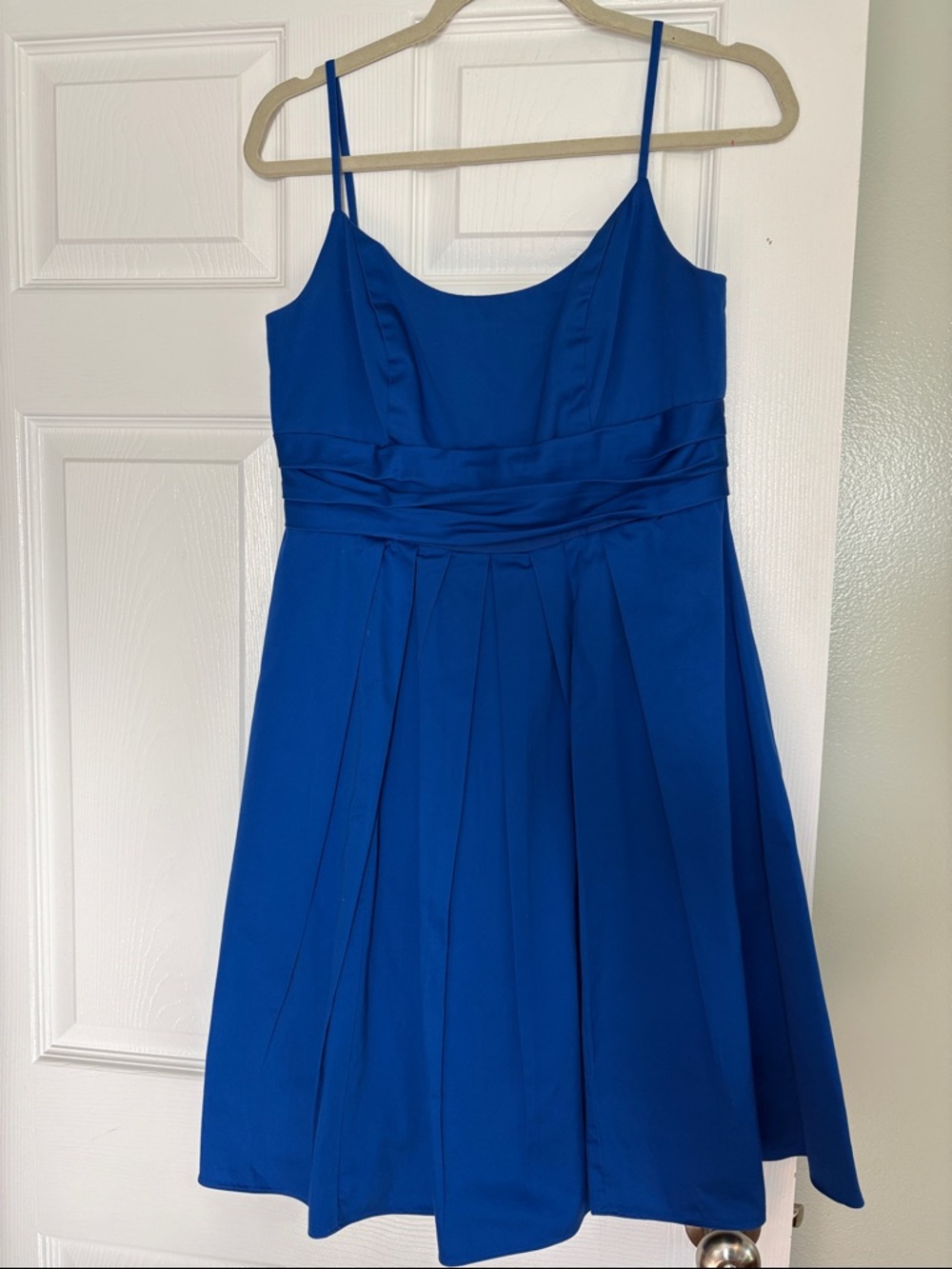 Royal Blue Spaghetti Strap Dress